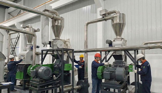 미립자 분쇄 및 분리 기술